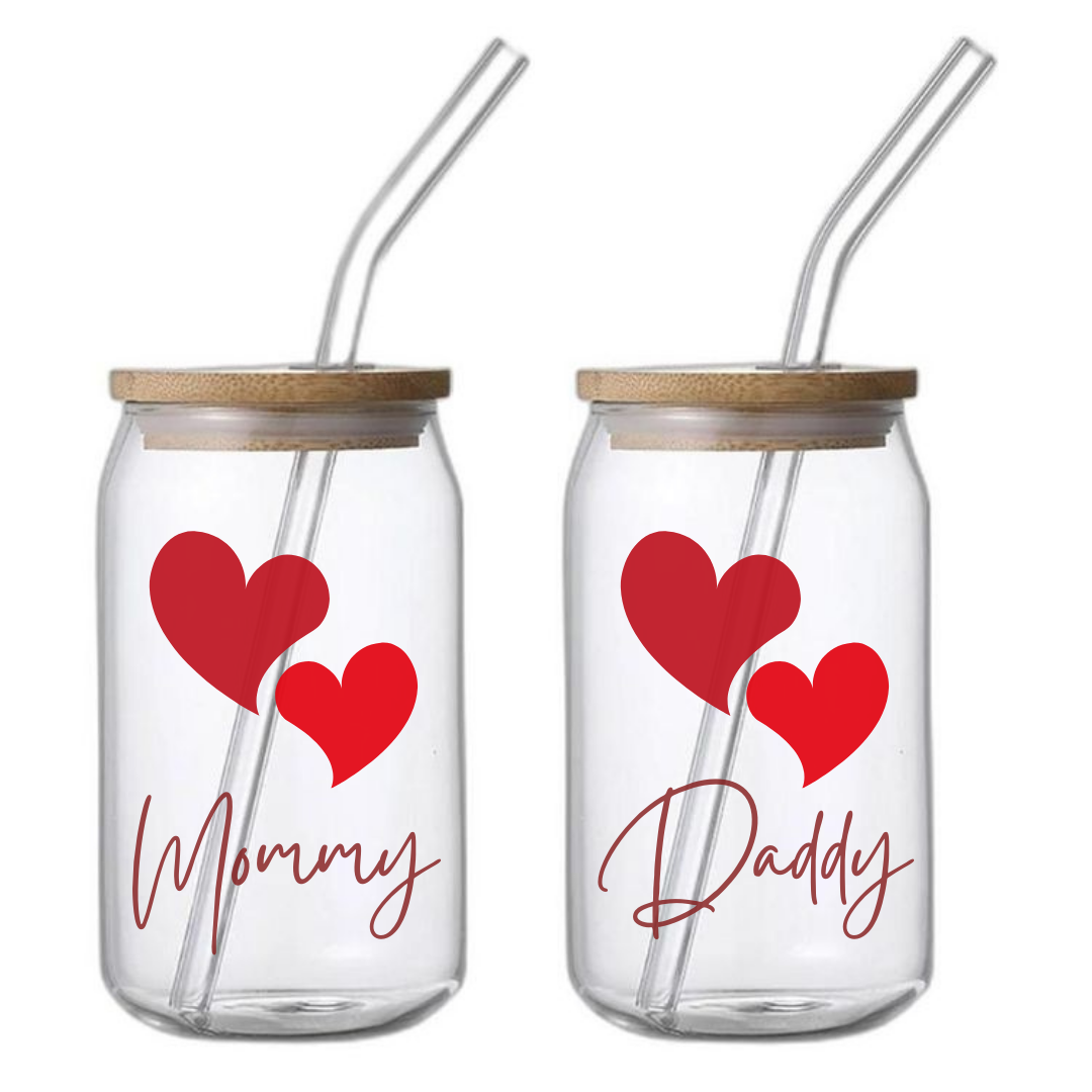 Personalized Glass Coffee Cup