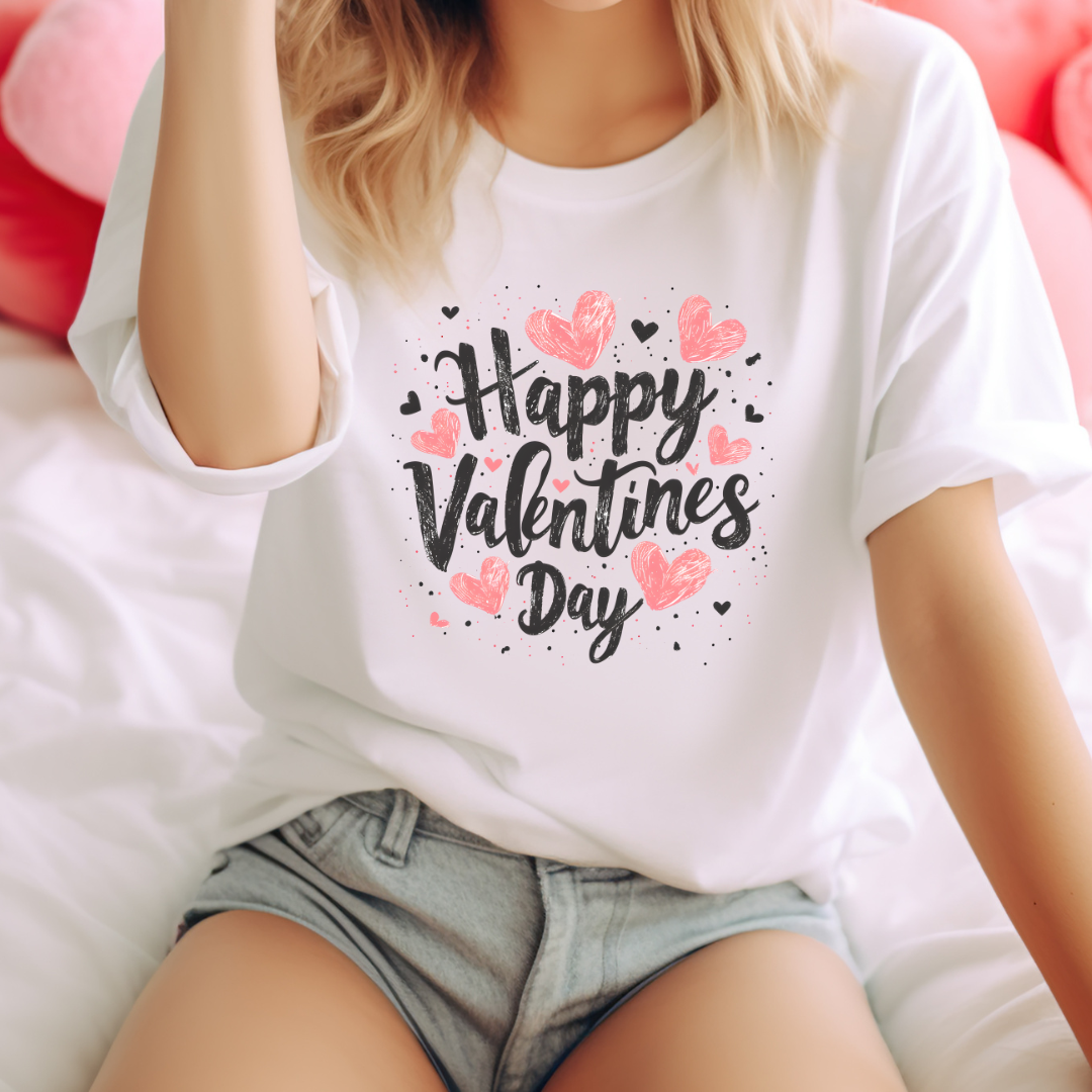 Happy Valentine's Day Custom T-Shirt