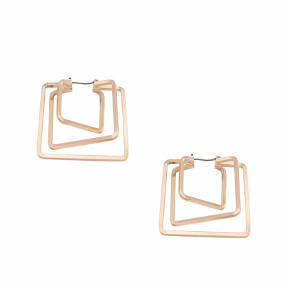 SQUARED DROP EARRINGS