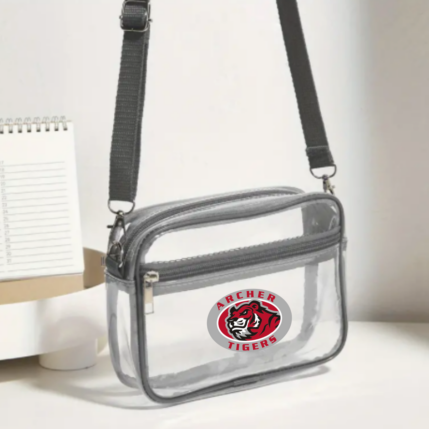 GameDay Gear: Stadium-Approved Messenger Bag with School Logo