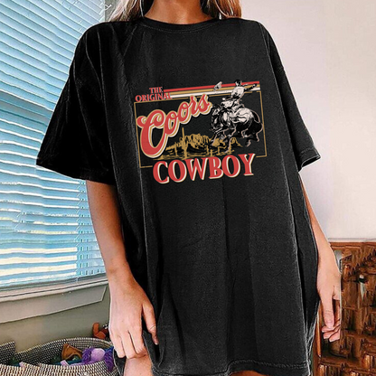 Coors Cowboy Shirt