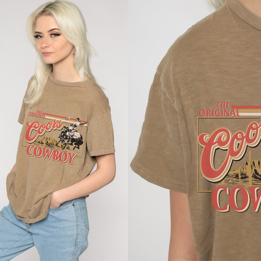 Coors Cowboy Shirt