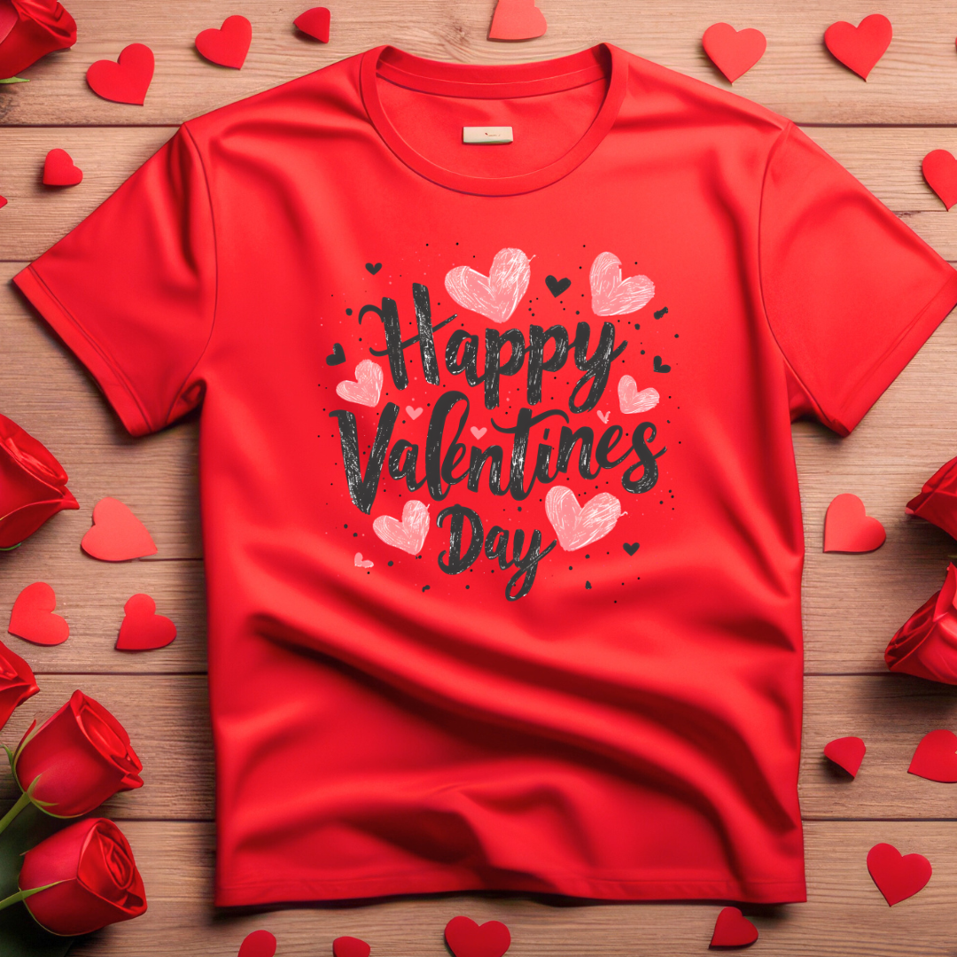 Happy Valentine's Day Custom T-Shirt