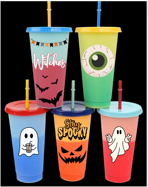 Custom Color Changing Cup for Halloween