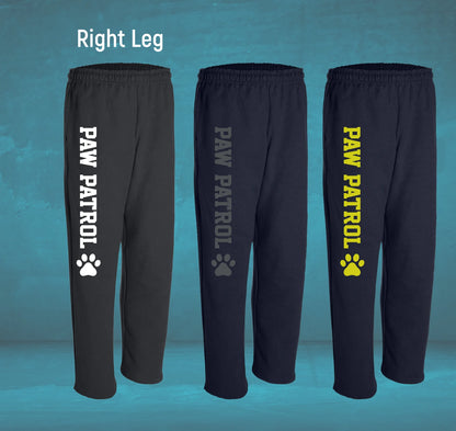 Custom Open Bottom Sweatpants for Men