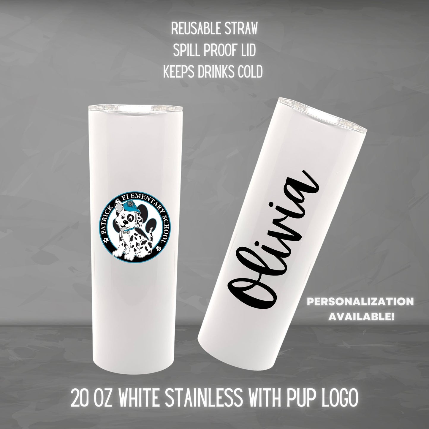 20 OZ Pup Logo Tumbler