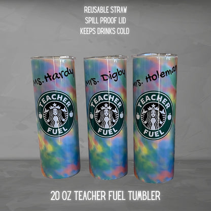 Teacher Appreciation Gift 20oz Stainless Steel Skinny Tumbler