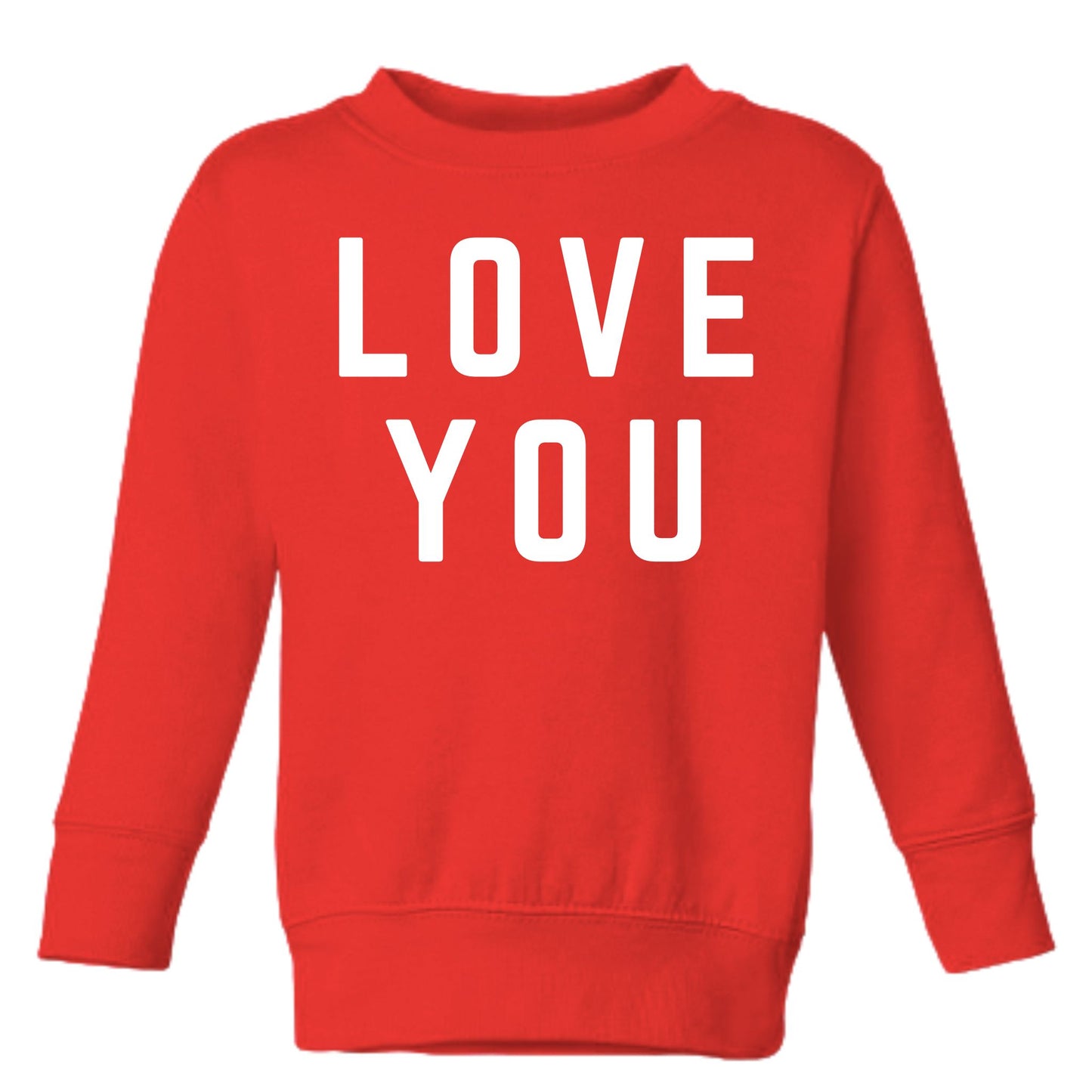 Love You Children's Sweatshirt, Valentine Sweatshirt, Valentine Sweater for Kids , Kid Valentine Shirt , Toddler Valentine , Valentine Graphic Tee