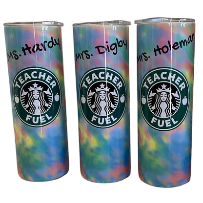 Teacher Appreciation Gift 20oz Stainless Steel Skinny Tumbler